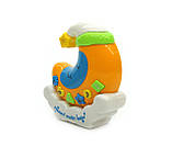 Нічник музичний місяць 4500, мелодії, заспокійливі звуки, світло, фото 2