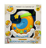 Нічник музичний місяць 4500, мелодії, заспокійливі звуки, світло, фото 5