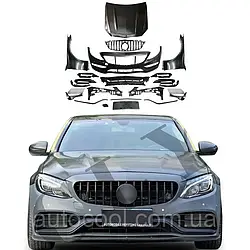Тюнінг апгрейд обвіс для Mercedes C-class W205 2013+ г. у стиль AMG