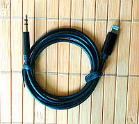 Перехідник Lightning to 3.5MM Adapter Cable AUX 1m.