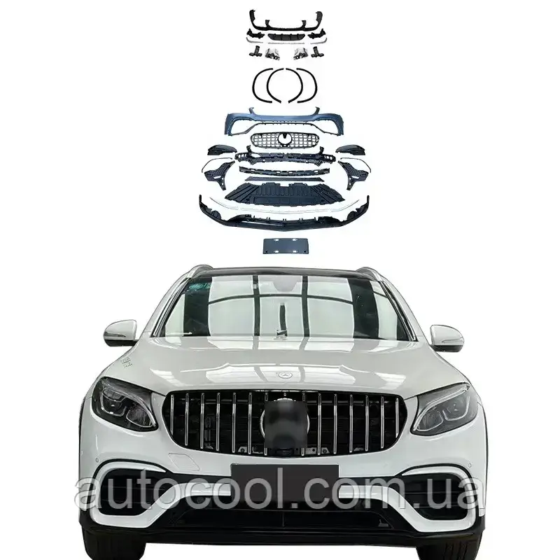 Тюнінг обвіс для Mercedes GLC-клас X253 2015-2019 р.в. стиль GLC63 AMG, фото 1