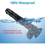 Гнучкий фаллоїмітатор Jelly Dreams з хордою, фото 7