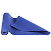 Килимок спортивний SportVida PVC 6 мм для йоги та фітнесу SV-HK0053 Blue, фото 7
