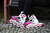 Роликові ковзани SportVida 4 в 1 SV-LG0033 Size 39-42 White/Pink/Blue, фото 7