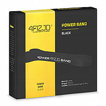 Еспандер-петля 4FIZJO Power Band 22 мм 12-17 кг резина для фітнесу і спорту Black (P-5907222931066), фото 4
