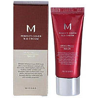 BB крем Missha M Perfect Cover BB Cream SPF42 PA++ №21, 20 мл