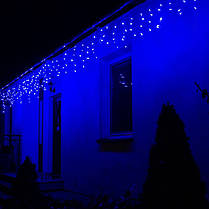 Гірлянда бахрома вулична (зовнішня) Springos 8 м 200 LED CL0202 Blue, фото 4
