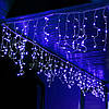 Гірлянда бахрома вулична (зовнішня) Springos 8 м 200 LED CL0202 Blue, фото 7