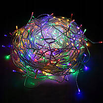 Гірлянда бахрома вулична (зовнішня) Springos 12 м 300 LED Pilot CL307 Mix, фото 4