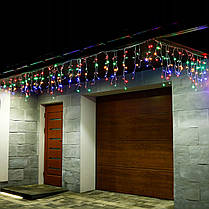 Гірлянда бахрома вулична (зовнішня) Springos 12 м 300 LED Pilot CL307 Mix, фото 6