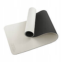 Килимок (мат) спортивний 4FIZJO TPE 180 x 60 x 1 см для йоги та фітнесу Grey/Black (P-5907739311931), фото 3