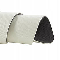 Килимок (мат) спортивний 4FIZJO TPE 180 x 60 x 1 см для йоги та фітнесу Grey/Black (P-5907739311931), фото 4
