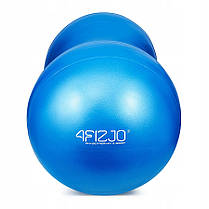 М'яч для фітнесу (арахіс) 4FIZJO Air Ball Peanut 45 x 90 см Anti-Burst Blue (P-5907739312945), фото 4