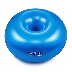 М'яч для фітнесу (пончик) 4FIZJO Air Ball Donut 50 x 27 см Anti-Burst Blue (P-5907739312969), фото 3