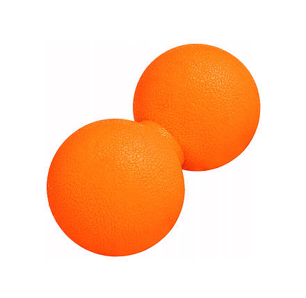 Масажний м'яч подвійний Springos Lacrosse Double Ball 6 x 12 см FA0023, фото 1