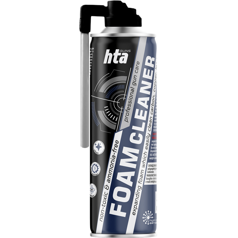 Піна для чищення зброї HTA Foam Bore Cleaner 500 мл, догляд за зброєю чистка та змащення, чистка зброї