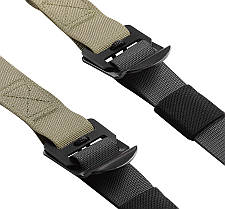 Петлі для функціонального тренінгу 4FIZJO TRX Black/Khaki (P-5907739311023), фото 4