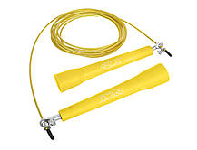 Скакалка швидкісна для кросфіту 4FIZJO Standard+ Yellow (P-5907739311535), фото 5