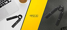 Еспандер кистьовий 4FIZJO 113 кг металевий Black (P-5907739313393), фото 6