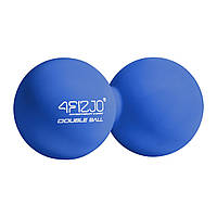 Массажный мяч двойной 4FIZJO Lacrosse Double Ball 6.5 x 13.5 см 4FJ0323 Blue al Original 2217