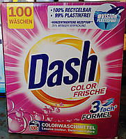 Dash Color Fresh стиральный порошок для цветного белья 100 стирок 6 kg Германия