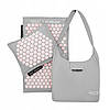 Килимок акупунктурний з подушкою 4FIZJO Eco Mat Аплікатор Кузнєцова Grey/Pink (P-5907739312174), фото 8