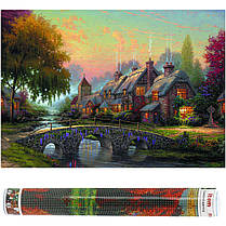 Набір алмазної мозаїки (вишивки) Springos 40 x 30 см DP0013, фото 4