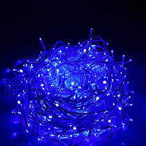 Гірлянда бахрома вулична (зовнішня) Springos 20 м 500 LED + Flash CL0518 Blue, фото 4
