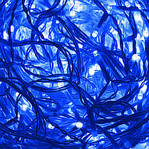 Гірлянда бахрома вулична (зовнішня) Springos 20 м 500 LED + Flash CL0518 Blue, фото 6