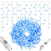 Гірлянда бахрома вулична (зовнішня) Springos 12 м 300 LED + Flash CL0318 Blue, фото 11