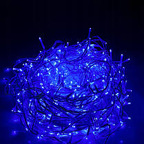 Гірлянда бахрома вулична (зовнішня) Springos 12 м 300 LED CL302 Blue, фото 3