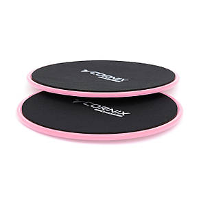 Диски-слайдери для ковзання (глайдингу) Cornix Sliding Disc 2 шт XR-0182 Pink, фото 3