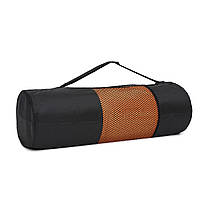 Килимок спортивний Cornix TPE 183 x 61 x 1 см для йоги та фітнесу XR-0091 Orange/Black, фото 4