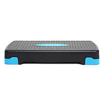 Степ-платформа 2-ступінчаста Cornix 68 х 28 х 10-15 см XR-0191 Black/Blue, фото 4