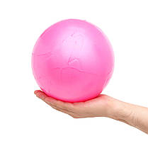 М'яч для пілатесу, йоги, реабілітації Cornix MiniGYMball 22 см XR-0228 Pink, фото 5