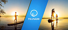 Надувна SUP дошка TSUNAMI 320 см з веслом Bolt T07 (P-5907739314260), фото 5