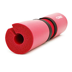 Накладка (бампер) на гриф Cornix Barbell Pad XR-0211 Red, фото 4