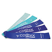 Резинки для фітнесу Cornix Mini Power Band набір 5 шт 1-20 кг XR-0047, фото 3
