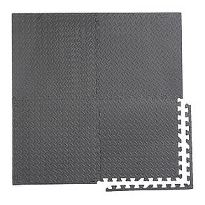 Мат-пазл (ластівчин хвіст) Cornix Mat Puzzle EVA 120 x 120 x 1 cм XR-0072 Black, фото 4