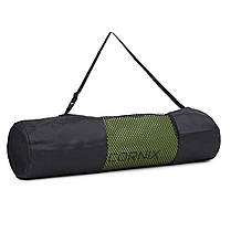 Килимок спортивний Cornix TPE 183 x 61 x 0.6 см для йоги та фітнесу XR-0008 Green/Grey, фото 6