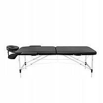 Масажний стіл складний 4FIZJO Massage Table Alu W70 Black (P-5907739318398), фото 5