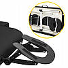 Масажний стіл складний 4FIZJO Massage Table Alu W70 Black (P-5907739318398), фото 7
