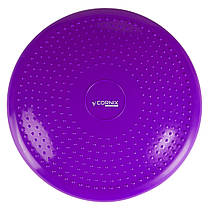 Балансувальна подушка-диск Cornix 33 см (сенсомоторна) масажна XR-0056 Violet, фото 4