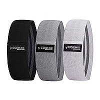 Резинки для фитнеса и спорта тканевые Cornix Hip Band набор 3 шт XR-0049 al Original 2544