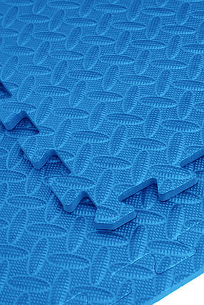 Мат-пазл (ластівчин хвіст) Cornix Mat Puzzle EVA 120 x 120 x 1 cм XR-0237 Blue, фото 4