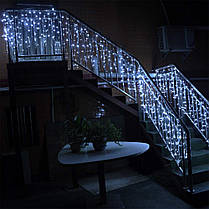 Гірлянда водоспад (штора) Springos 2 x 2 м 400 LED CL0098 Cold White, фото 5