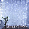 Гірлянда водоспад (штора) Springos 2 x 2 м 400 LED CL0098 Cold White, фото 10