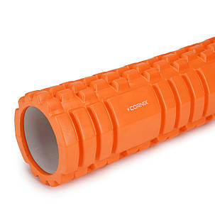 Масажний ролик Cornix EVA 45 x 14 см (валик, роллер) XR-0041 Orange, фото 3
