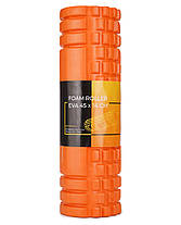 Масажний ролик Cornix EVA 45 x 14 см (валик, роллер) XR-0041 Orange, фото 5