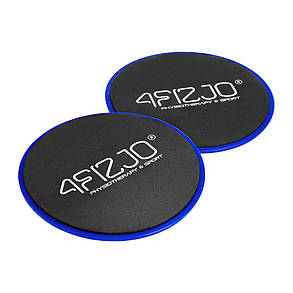 Диски-слайдери для ковзання (глайдингу) 4FIZJO Sliding Disc Blue (P-5907739312273), фото 3